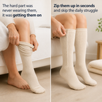 VenoEase Zip Up Compression Socks