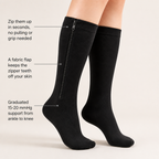 VenoEase Zip Up Compression Socks