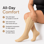 VenoEase Zip Up Compression Socks